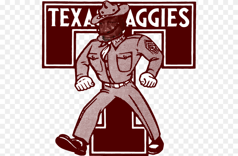 Texas Aggies, Adult, Male, Man, Person Free Png