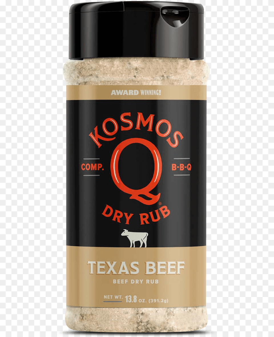 Texas Beef Rub Front View Kosmo S Q Kosmos Spg, Can, Tin, Food Free Png Download