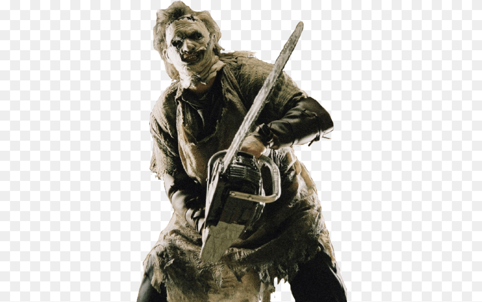 Texas Chainsaw Massacre Halloween Leatherface Texas Chainsaw Massacre, Adult, Male, Man, Person Png Image