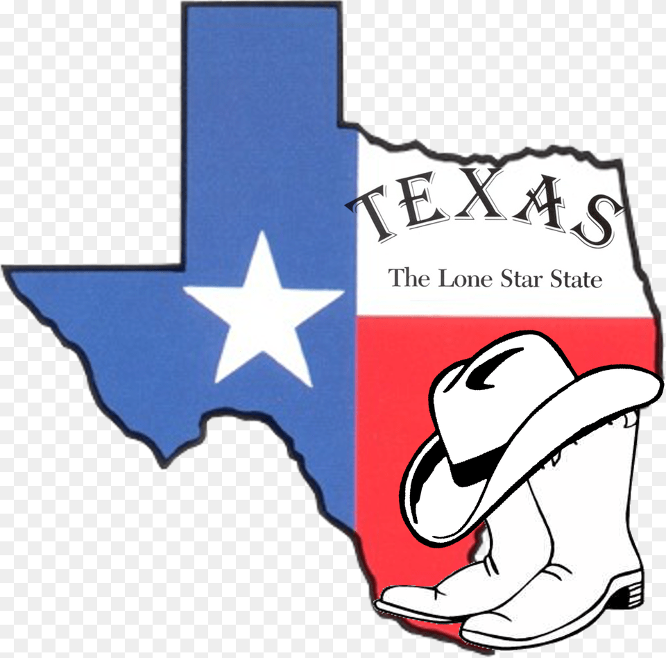 Texas Clipart Symbol, Clothing, Hat, Footwear, Shoe Free Png Download