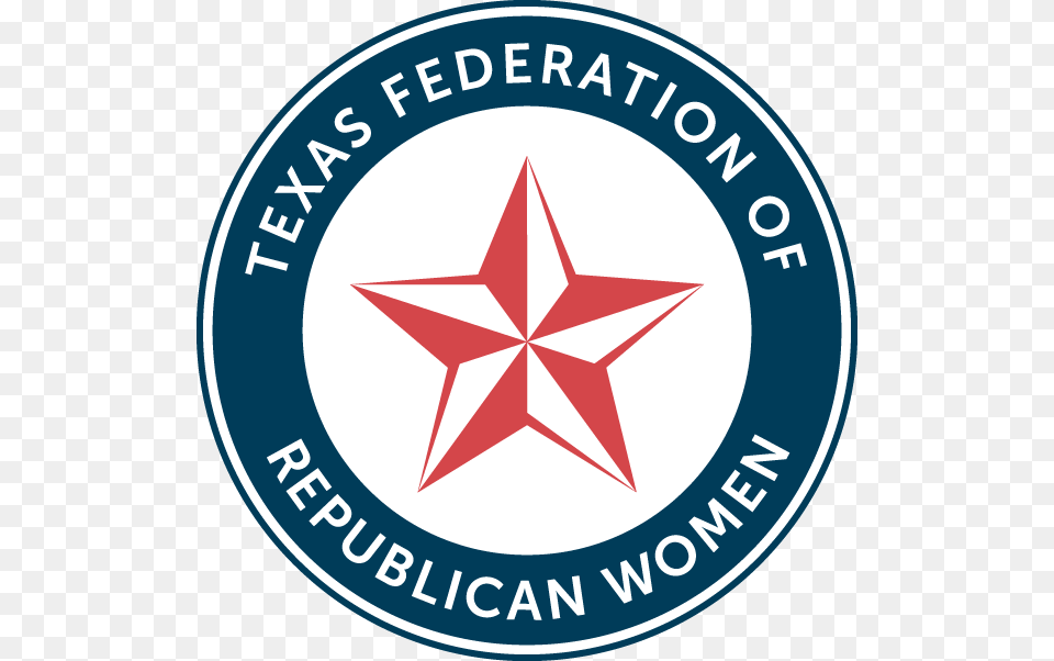 Texas Federation Of Republican Women, Symbol, Star Symbol, Logo Free Png Download