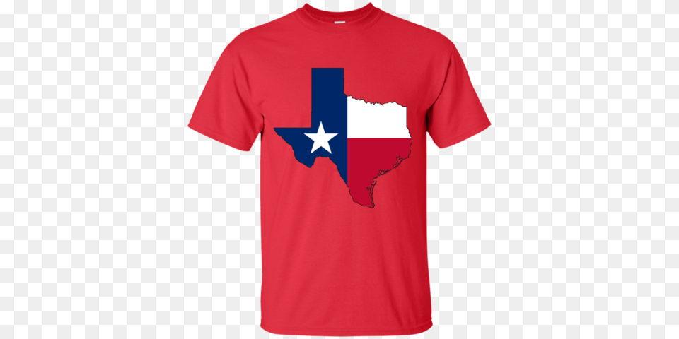 Texas Flag And State Outline Hand Drawn Tees, Clothing, T-shirt, Symbol Png