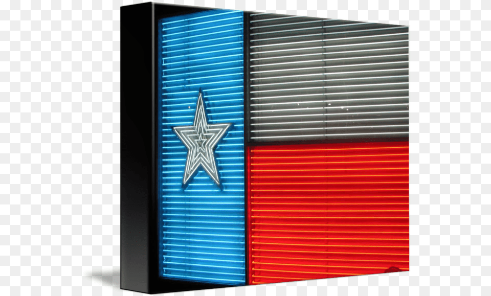 Texas Flag In Lights Institute Of Texan Cultures, Curtain, Home Decor, Window Shade, Architecture Free Png