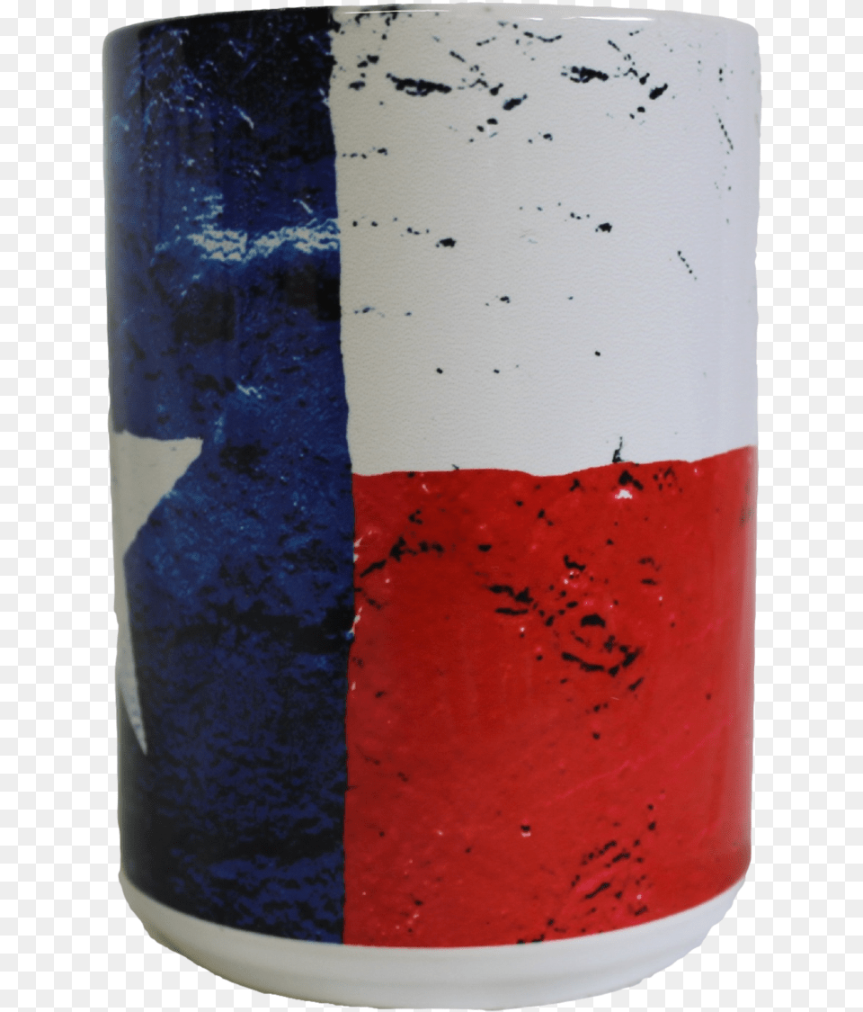 Texas Flag Mug Patchwork, Paint Container, Can, Tin Free Transparent Png