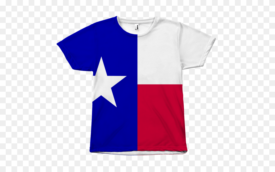 Texas Flag T Shirt Nerdthingz, Clothing, T-shirt, Symbol Png