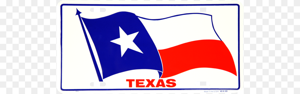 Texas Flag Texas State Flag Embossed Metal License Plate Auto, License Plate, Transportation, Vehicle Free Png Download