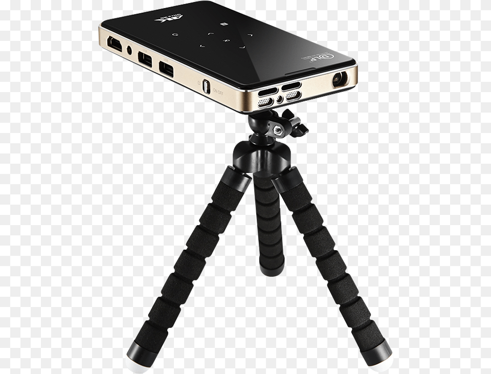 Texas Instruments 4k Mini Projector, Tripod, Electronics, Mobile Phone, Phone Png Image