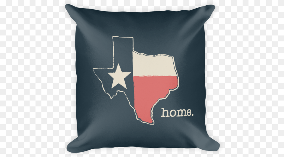 Texas Is My Home Square Pillow Until The Last Petal Falls Quote, Cushion, Home Decor, Animal, Fish Png