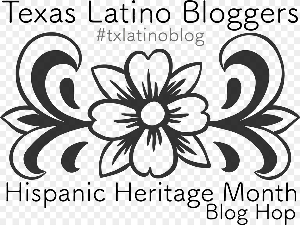 Texas Latino Blog Hispanic Heritage Blog Hop Sugar Skulls Black And White, Text Free Png Download