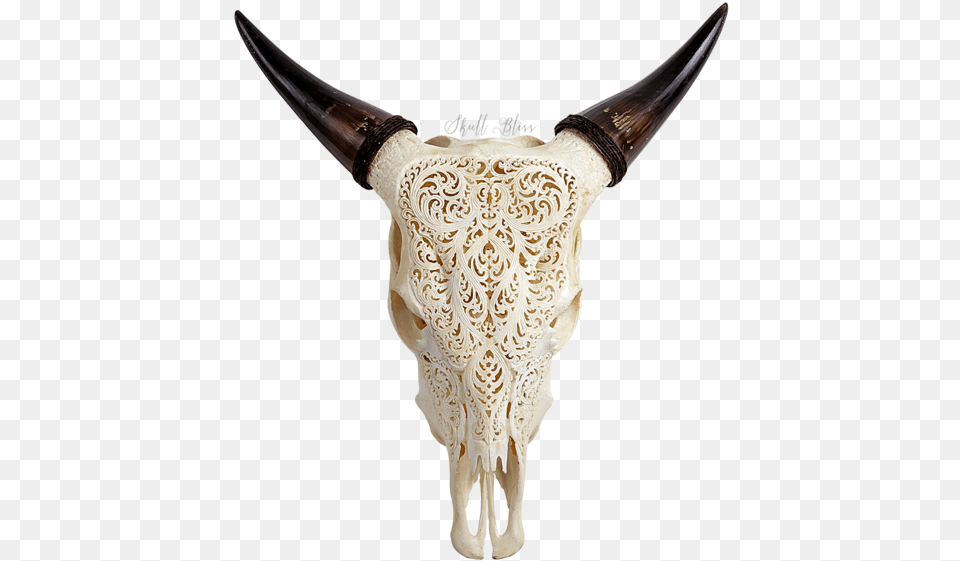 Texas Longhorn English Longhorn Animal Skulls Cow S Engraved Cow Skull, Blade, Dagger, Knife, Weapon Free Png