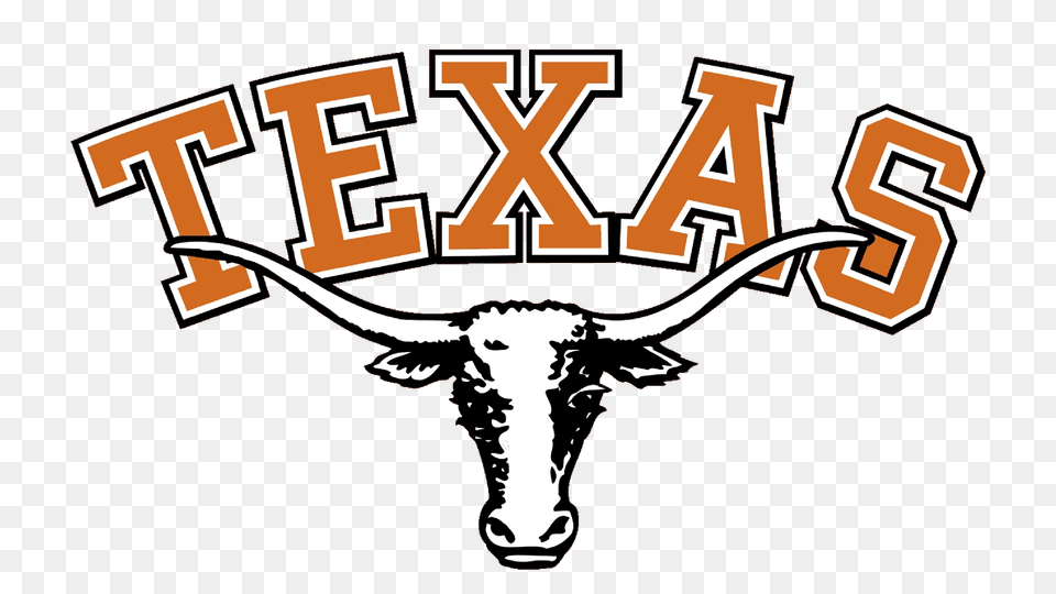 Texas Longhorn Logo, Animal, Cattle, Livestock, Mammal Png