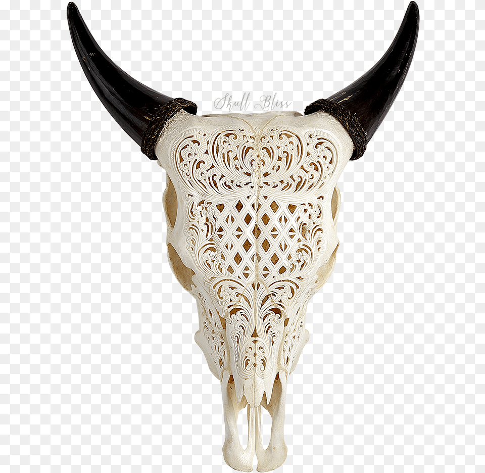 Texas Longhorn Skull Aurochs Wall Decal Animal Skull On A Wall, Blade, Dagger, Knife, Weapon Free Png