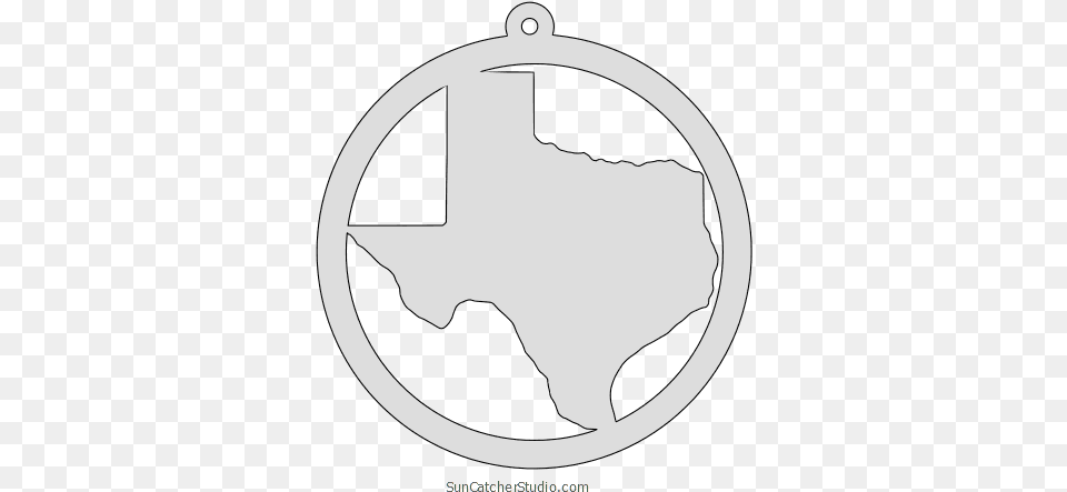 Texas Map Outline Printable State Shape Stencil Pattern Texas Map In Circle, Symbol, Logo Png