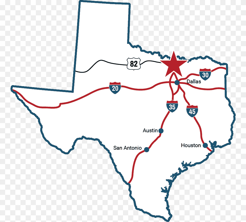 Texas Map Roads Leading To Gainesville Gainesville Texas On A Map, Chart, Plot, Atlas, Diagram Png Image