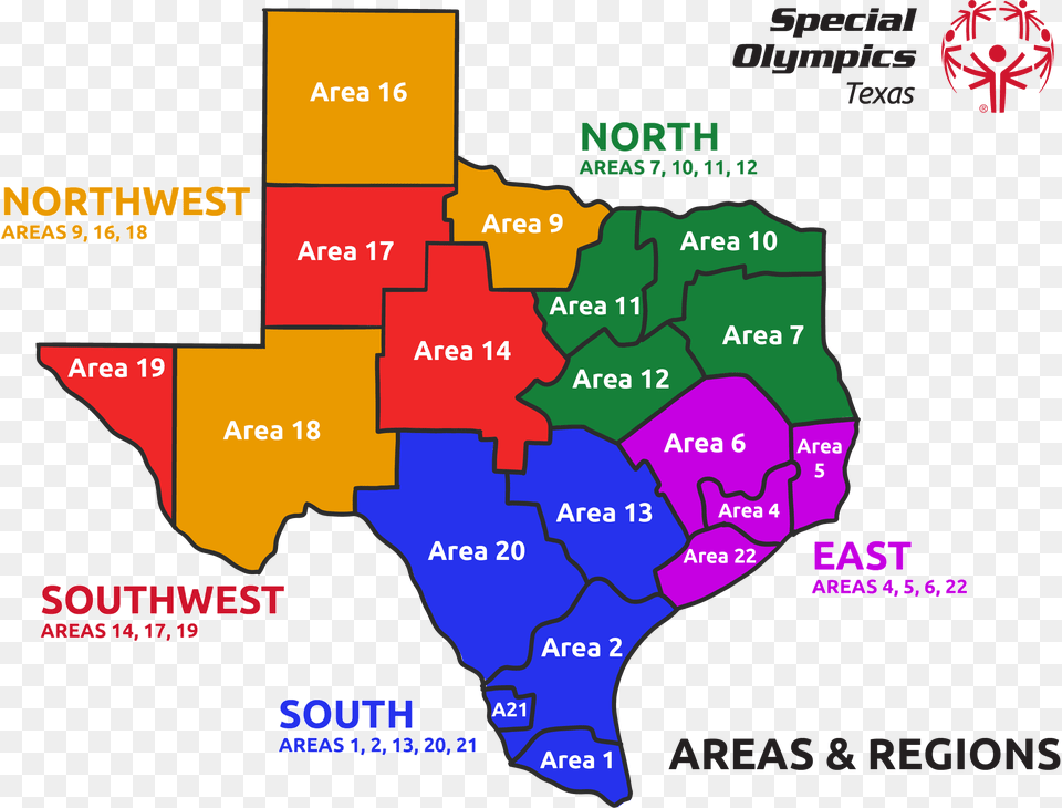 Texas Map Special Olympics Texas Map, Chart, Plot, Atlas, Diagram Png Image