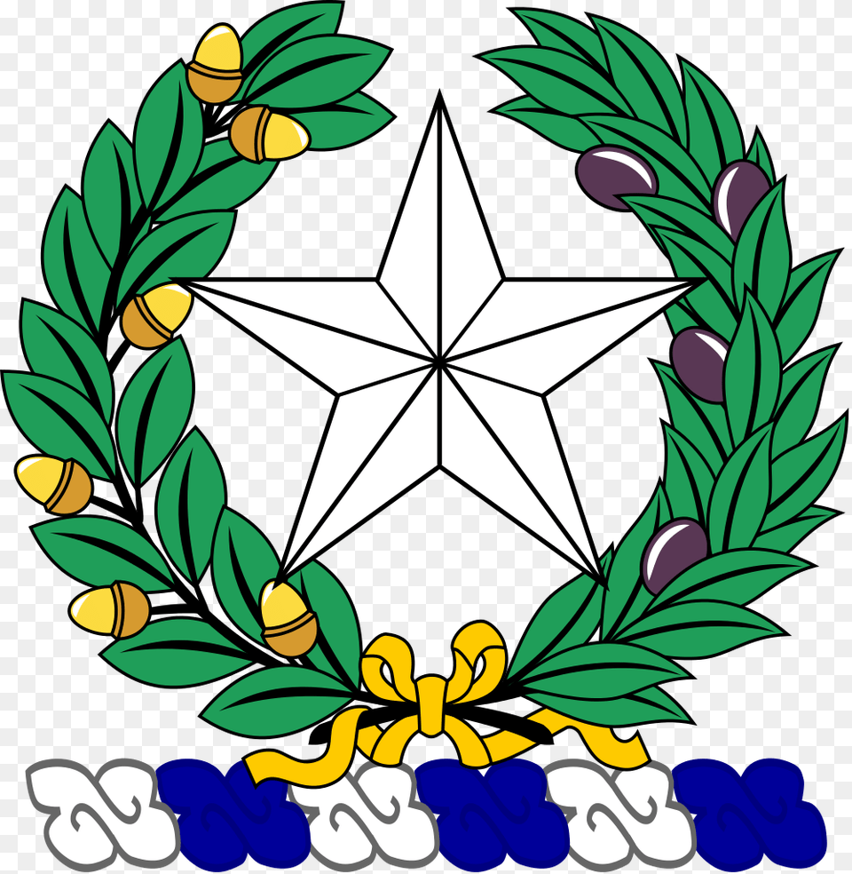 Texas National Guard Crest, Symbol, Star Symbol, Leaf, Plant Png Image