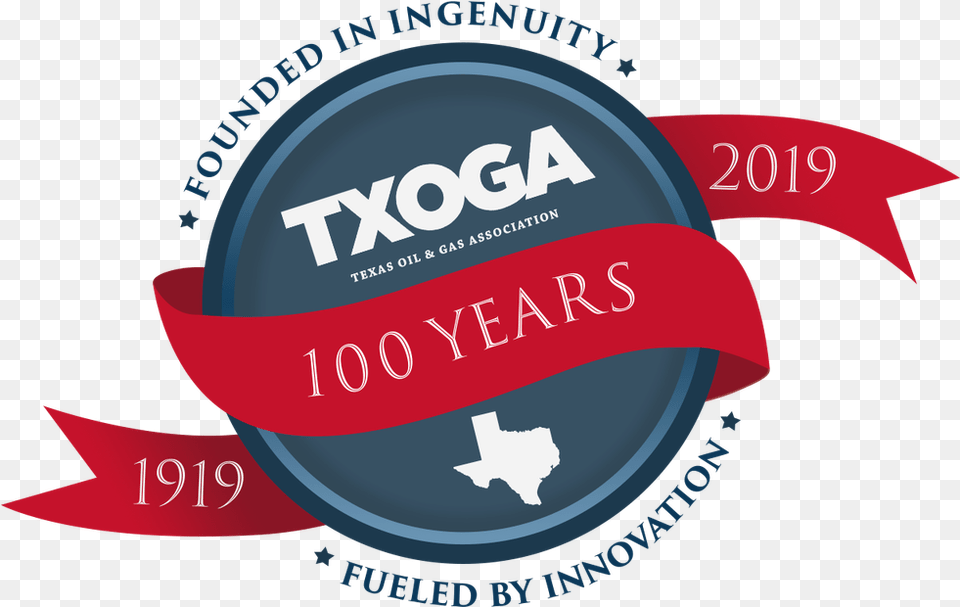 Texas Oil And Gas Industry Sets New Record In 2019 Bic Txoga, Badge, Logo, Symbol Free Transparent Png