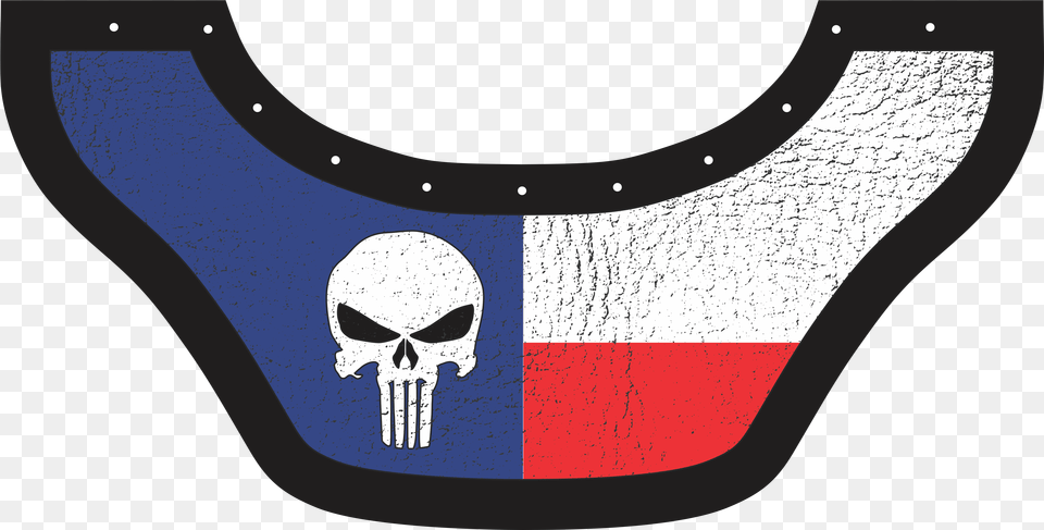 Texas Punisher Bottom Bib Punisher Skull, Baby, Person, Head Png