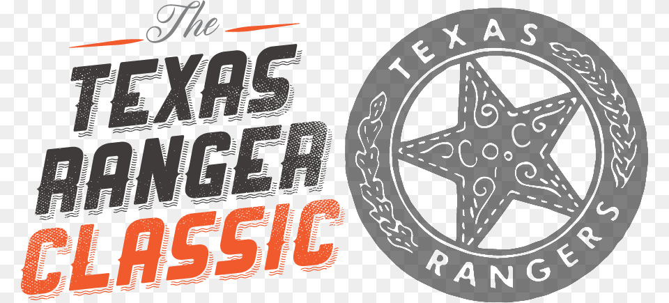 Texas Ranger Classic Logo Label, Symbol, Machine, Wheel Free Transparent Png