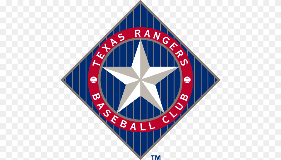 Texas Rangers Logo 1994 To 2002 Texas Rangers Logo, Symbol, Star Symbol, Disk Png