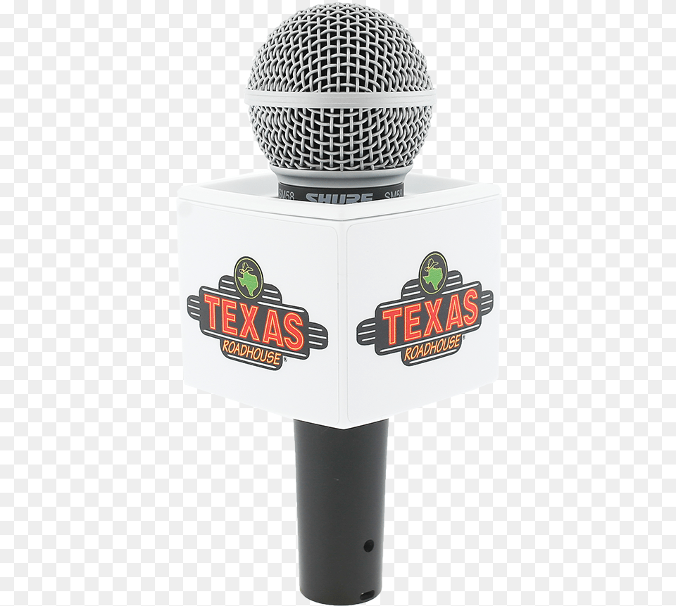 Texas Roadhouse White Rycote Mic Flag Headphones, Electrical Device, Microphone Free Png Download