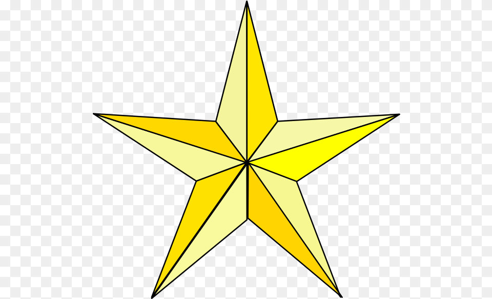 Texas Star Clip Art Clipart Transparent Background Star, Star Symbol, Symbol, Animal, Fish Free Png Download