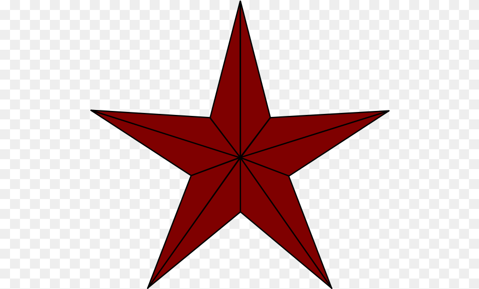 Texas Star Clip Art Vector Clip Art Online Red And Black Star, Star Symbol, Symbol, Rocket, Weapon Free Transparent Png