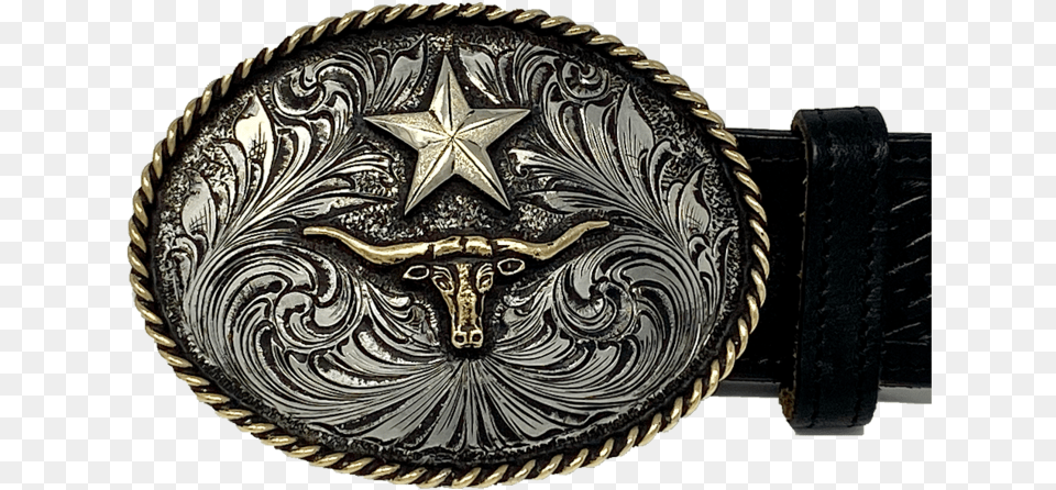 Texas Star U0026 Longhorn Buckle U2013 Republic Boot Co Belt, Accessories, Person Png