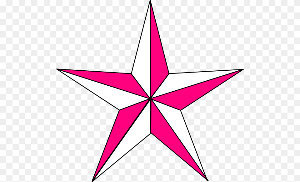 Texas Stars Star Clipart Black And White, Star Symbol, Symbol, Animal, Fish Png Image