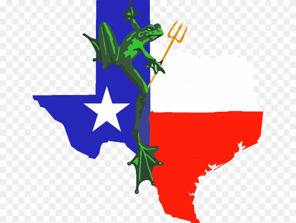 Texas State And Flag, Animal, Kangaroo, Mammal, Trident Png
