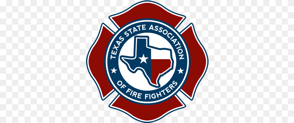 Texas State Association Of Fire Fighters Texas State Association Of Firefighters, Badge, Emblem, Food, Ketchup Png Image