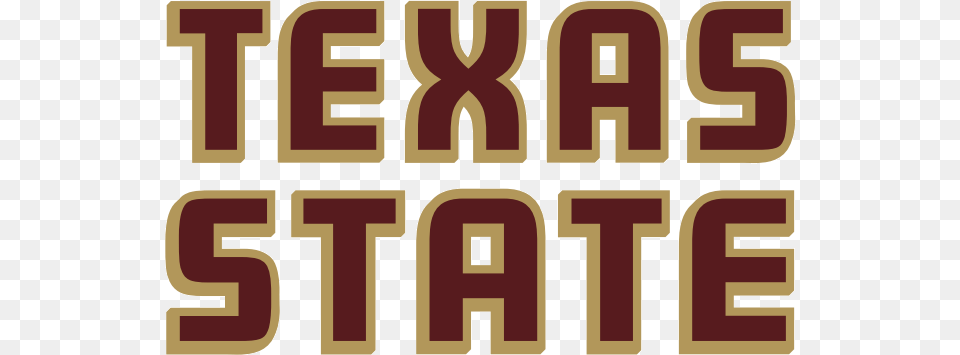 Texas State Bobcats Wordmark Texas State Bobcats, Text, Number, Symbol, First Aid Free Png Download