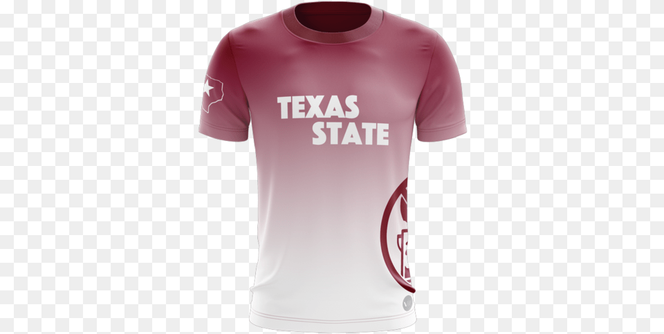 Texas State Buckets Alternate Light Jersey Texas, Clothing, Shirt, T-shirt Png