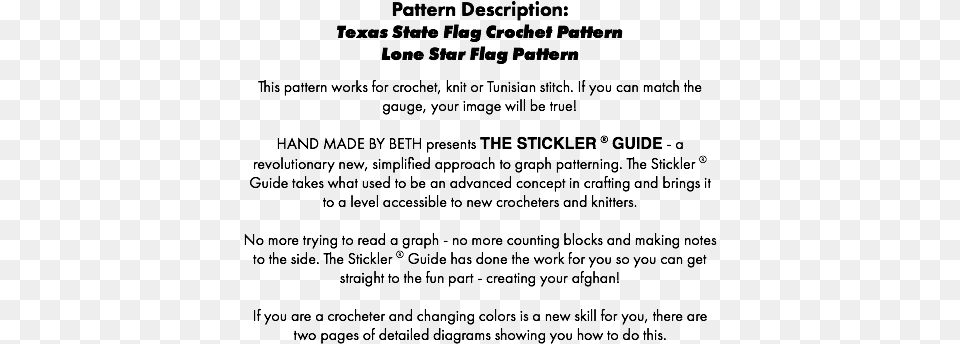 Texas State Flag Crochet Pattern Lone Star Flag Pattern Crochet, Gray Free Transparent Png