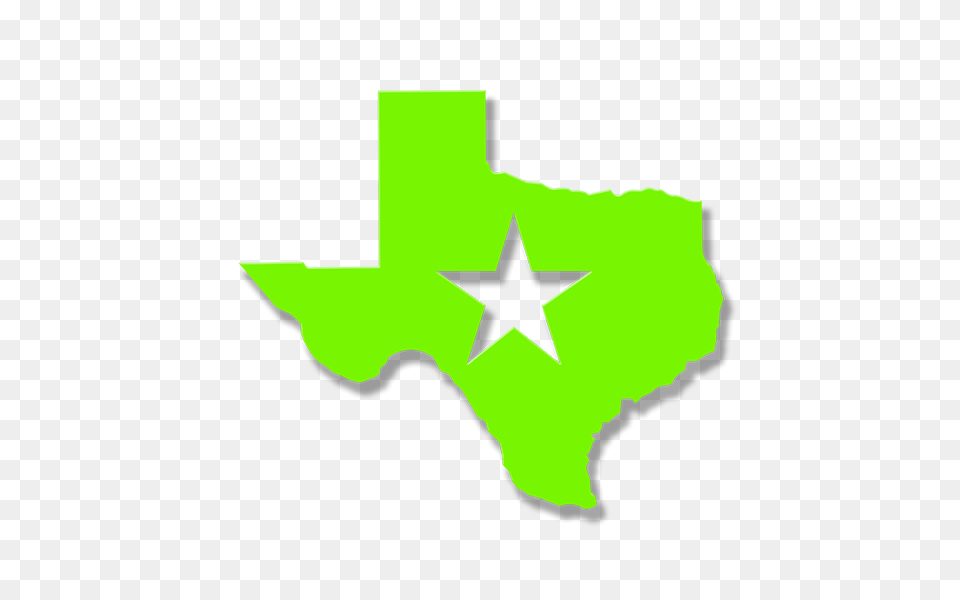 Texas State Outline Statement Wall Art, Symbol, Green, Star Symbol Png