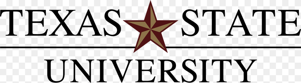 Texas State University Logo Esslingen Am Neckar, Star Symbol, Symbol Png Image