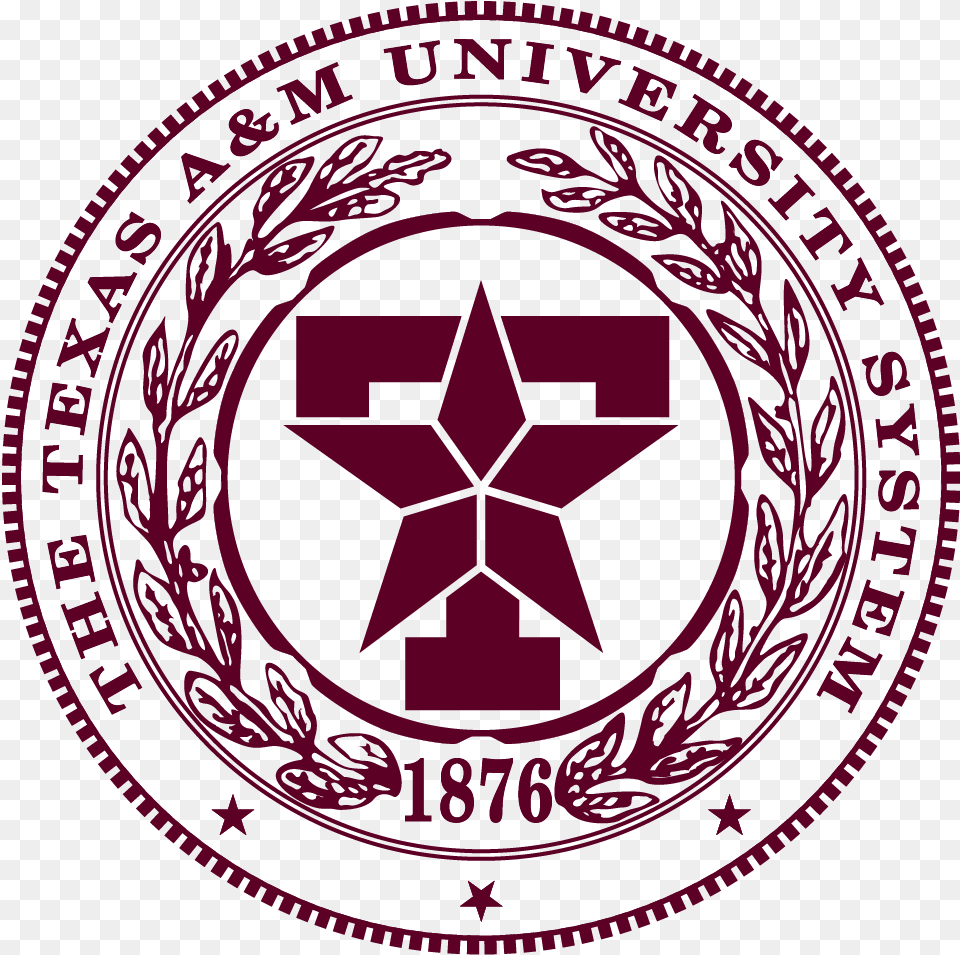 Texas State University Star Logo Texas Au0026m University Texas University Seal, Symbol, Emblem Free Transparent Png