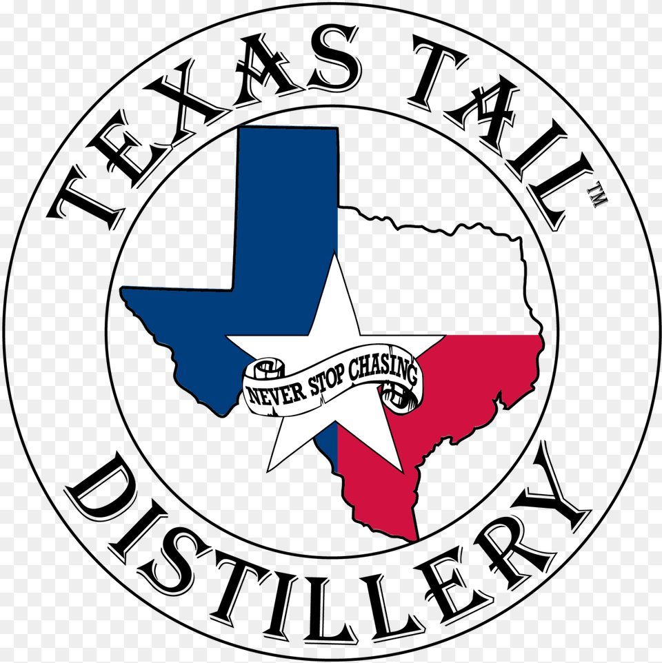 Texas Tail Distillery Circle, Logo, Symbol, Star Symbol, Emblem Free Png