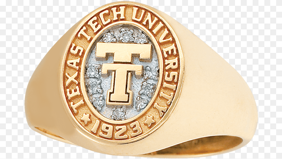 Texas Tech, Accessories, Jewelry, Ring, Gold Png Image