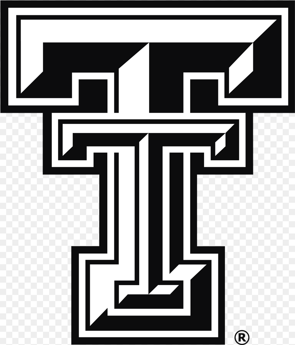 Texas Tech Double T Texas Tech University, Cross, Symbol, Text Png