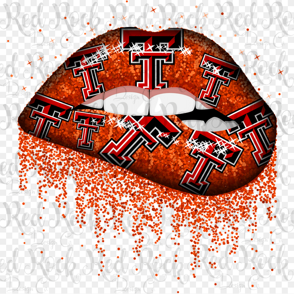 Texas Tech Glitter Lips Pink Glitter Lips, Advertisement, Art, Graphics, Can Free Transparent Png