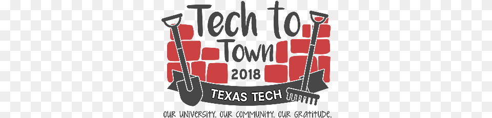 Texas Tech Students To Help The Community With Service Event Poster, Device, Dynamite, Weapon, Cross Png Image