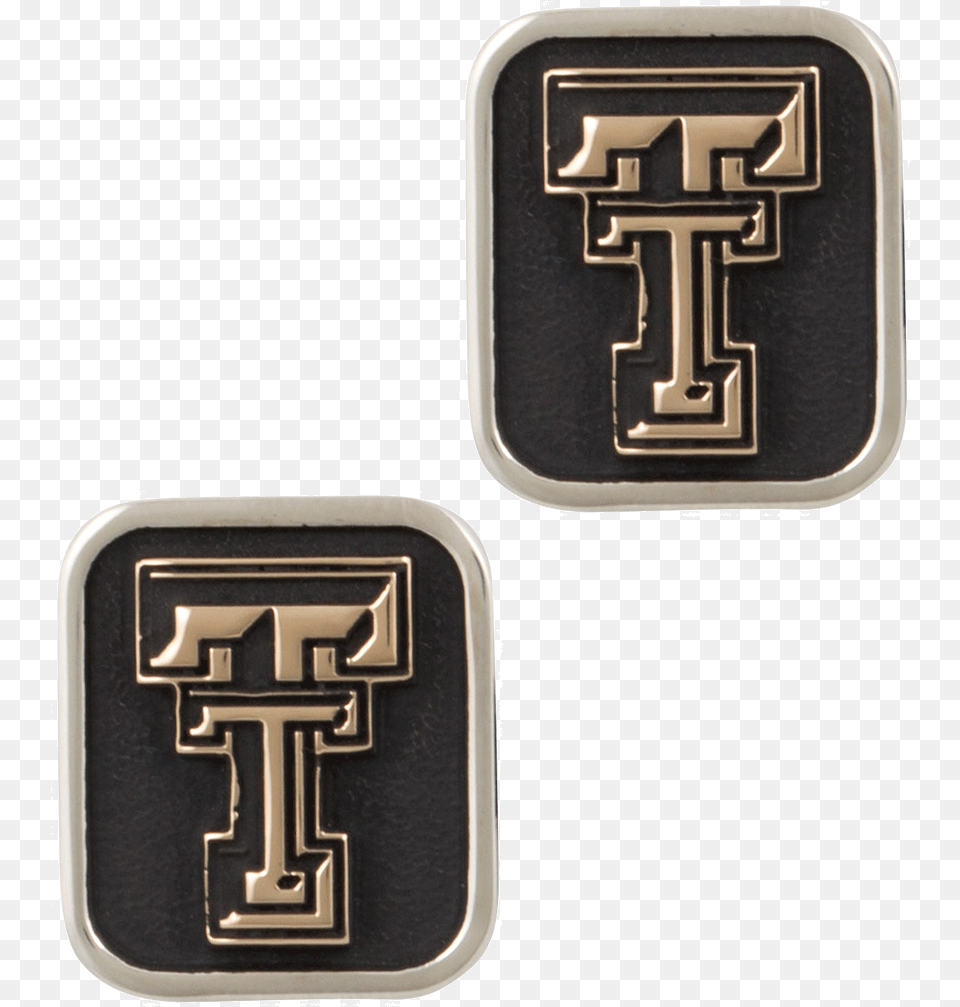 Texas Tech University Gold And Silver Emblem, Cross, Symbol, Key Free Transparent Png