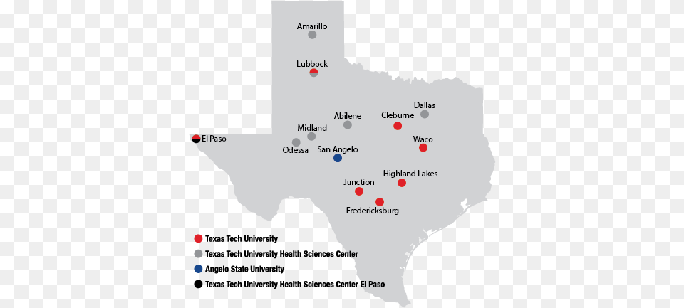 Texas Tech University Health Sciences Center Texas Tech Location, Chart, Plot, Map, Atlas Png