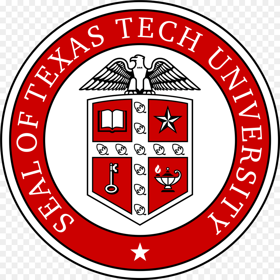 Texas Tech University Seal, Emblem, Symbol, Logo, Qr Code Free Png