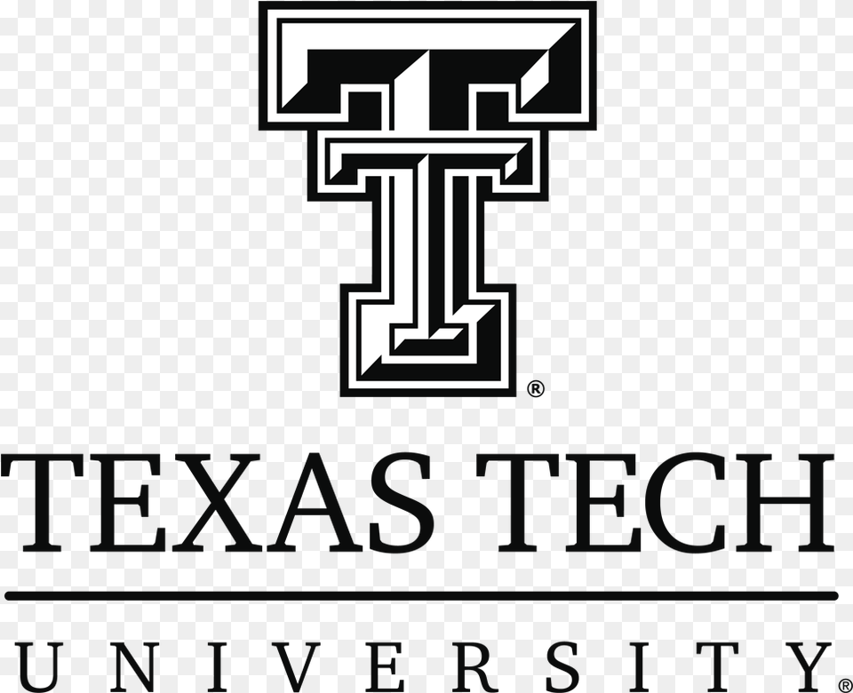 Texas Tech University Texas Tech Logo, Text, Symbol, Cross Free Png Download