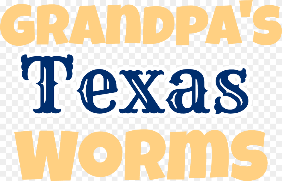 Texas Worms Graphic Design, Text, Animal, Bear, Mammal Png Image