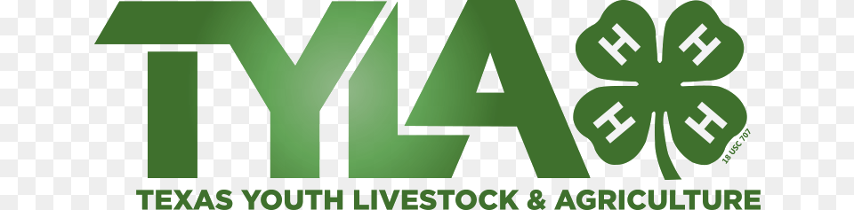 Texas Youth Livestock 4 H Clover, Green, Recycling Symbol, Symbol Free Png Download