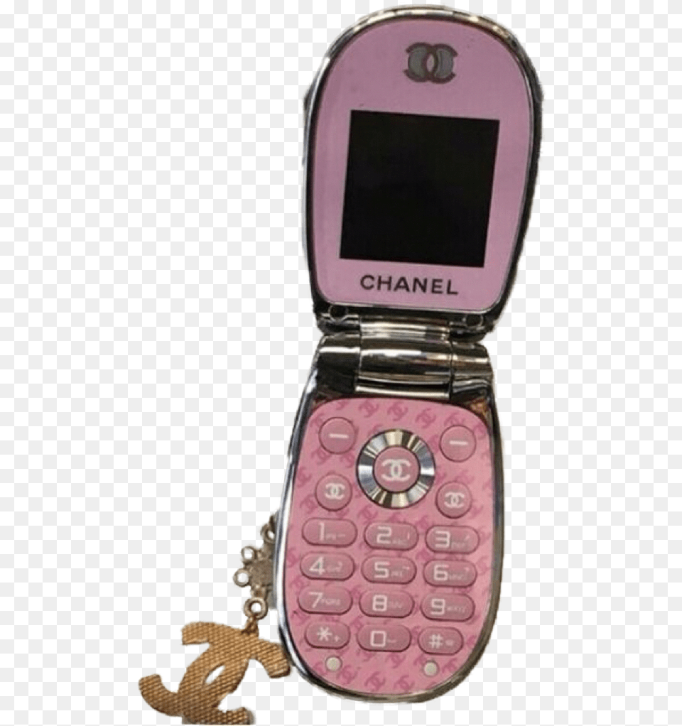 Text And Music Flip Phone Kyocera Old Pink Flip Phone, Electronics, Mobile Phone Free Png Download
