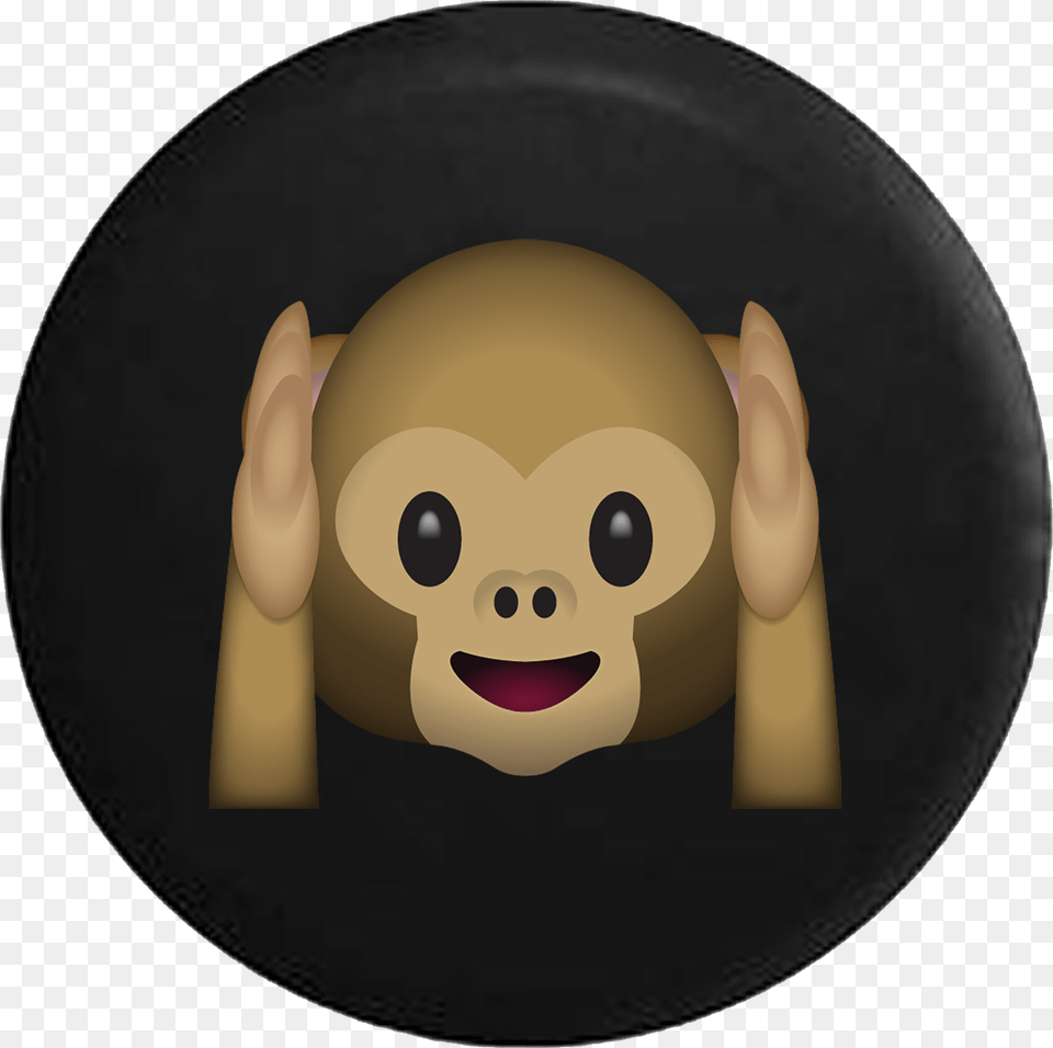 Text Emoji Hear No Evil Monkey Louis Xvi, Photography, Disk Free Transparent Png